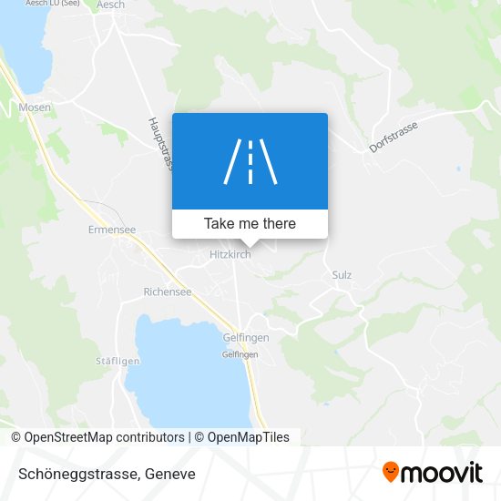 Schöneggstrasse map