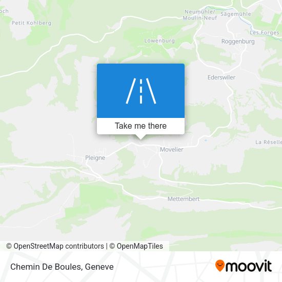 Chemin De Boules map