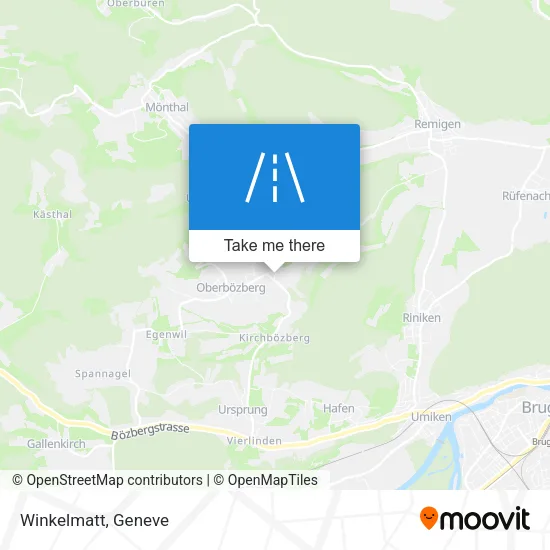 Winkelmatt map