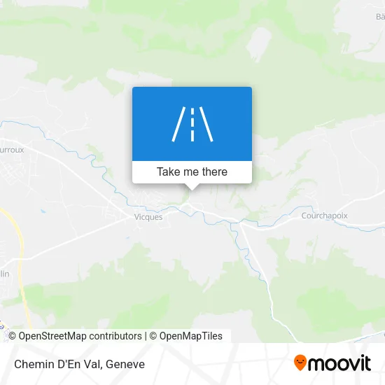 Chemin D'En Val map