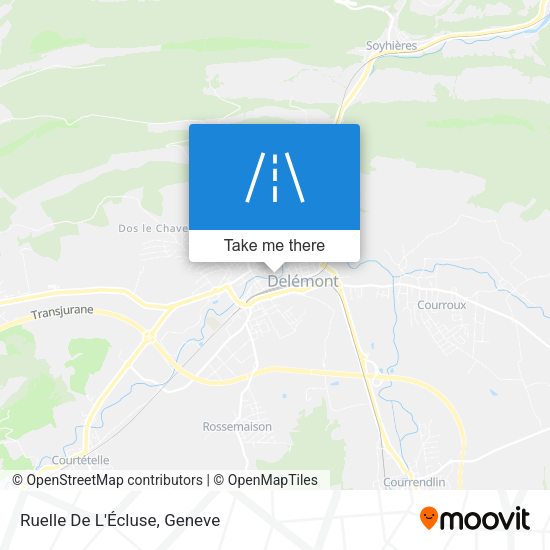Ruelle De L'Écluse map