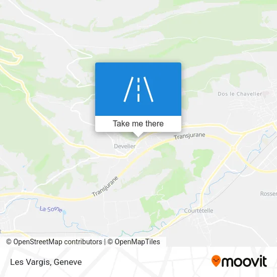 Les Vargis map