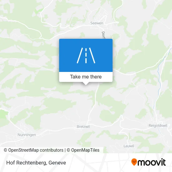 Hof Rechtenberg map
