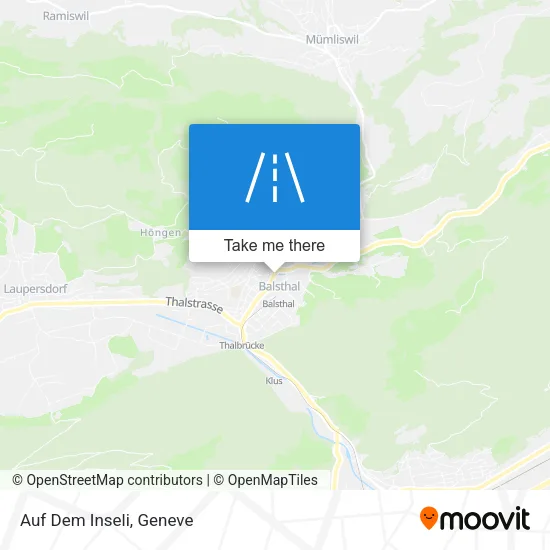 Auf Dem Inseli map