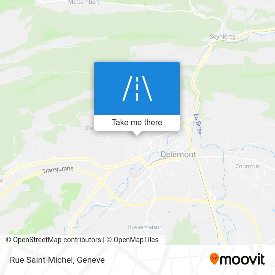 Rue Saint-Michel map