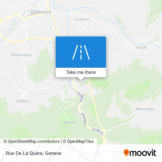 Rue De La Quère map