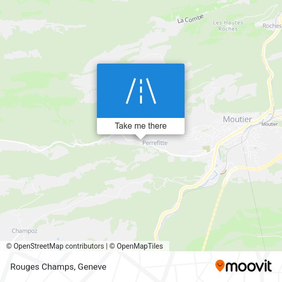Rouges Champs map