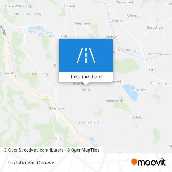 Poststrasse map