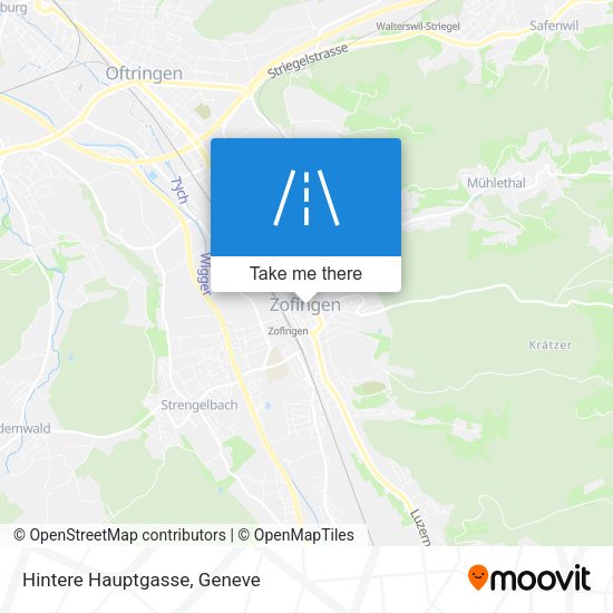 Hintere Hauptgasse map