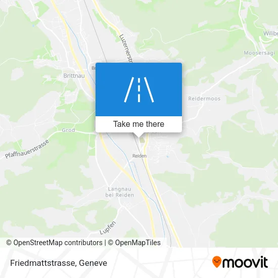 Friedmattstrasse map
