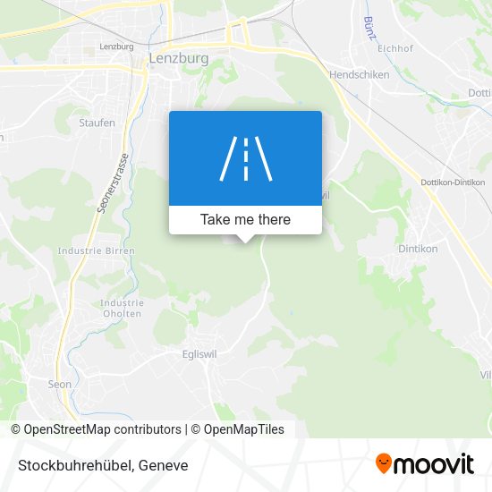 Stockbuhrehübel map