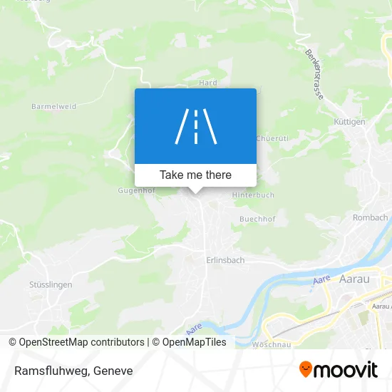 Ramsfluhweg map
