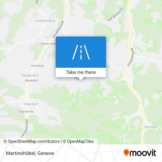 Martinshübel map
