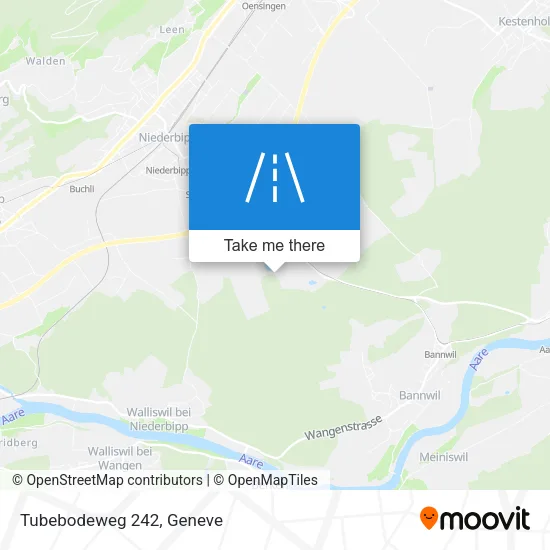 Tubebodeweg 242 map