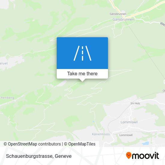 Schauenburgstrasse map