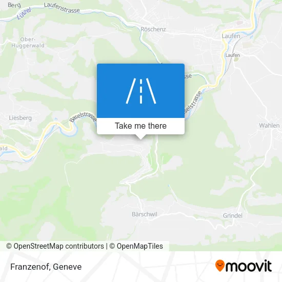 Franzenof map