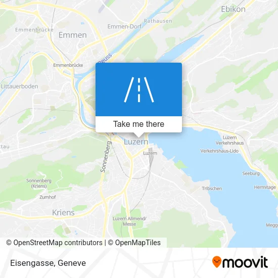 Eisengasse map