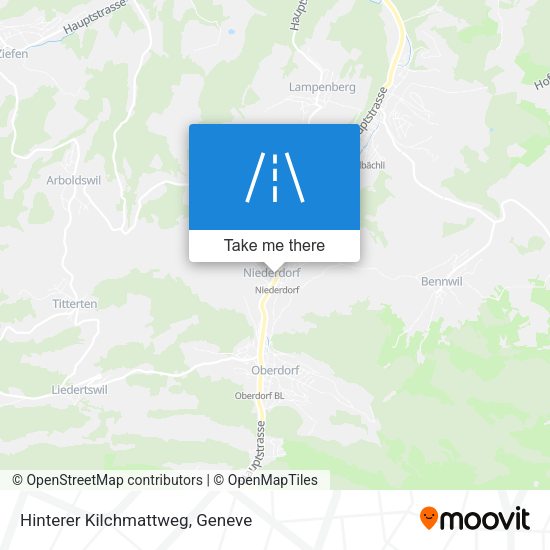 Hinterer Kilchmattweg map