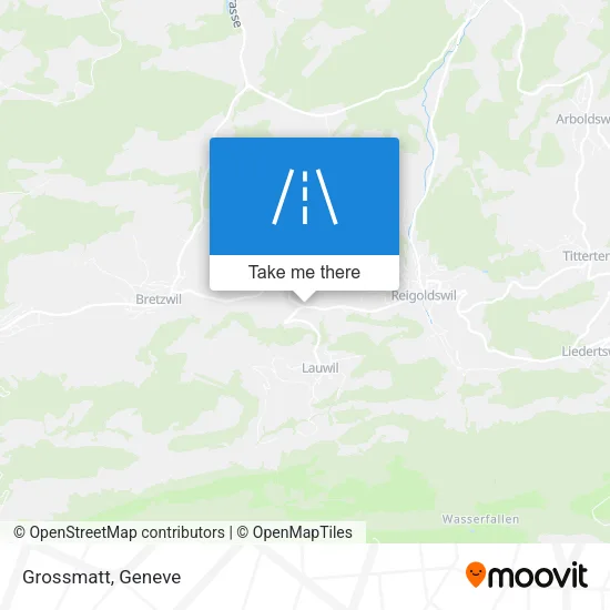 Grossmatt map