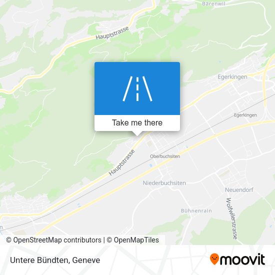 Untere Bündten map