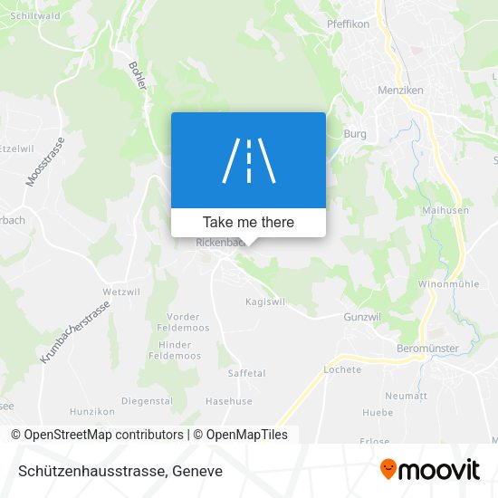 Schützenhausstrasse map