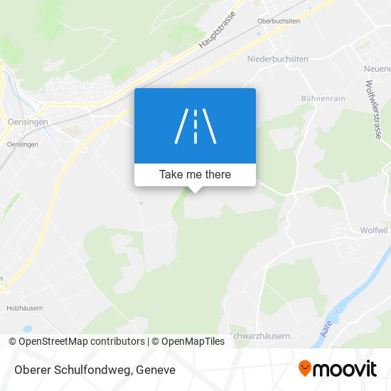 Oberer Schulfondweg map