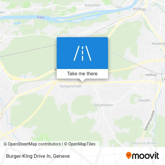 Burger-King Drive In map