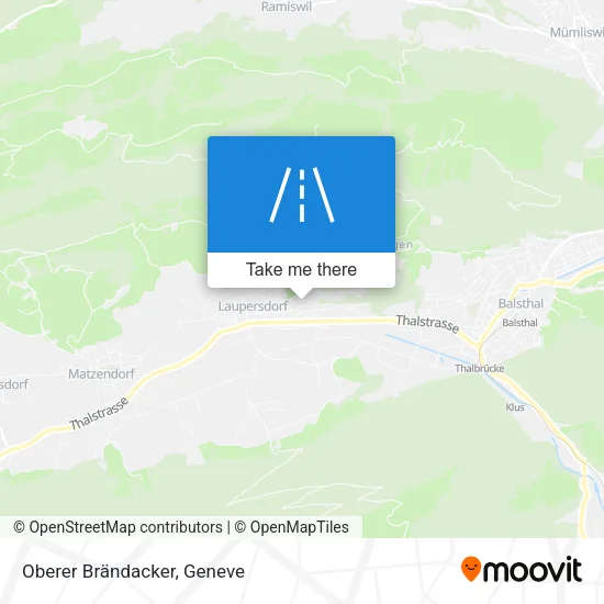 Oberer Brändacker map