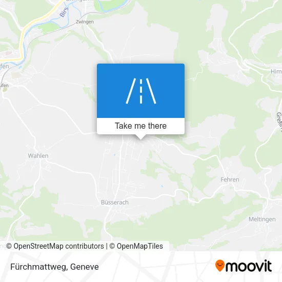 Fürchmattweg plan