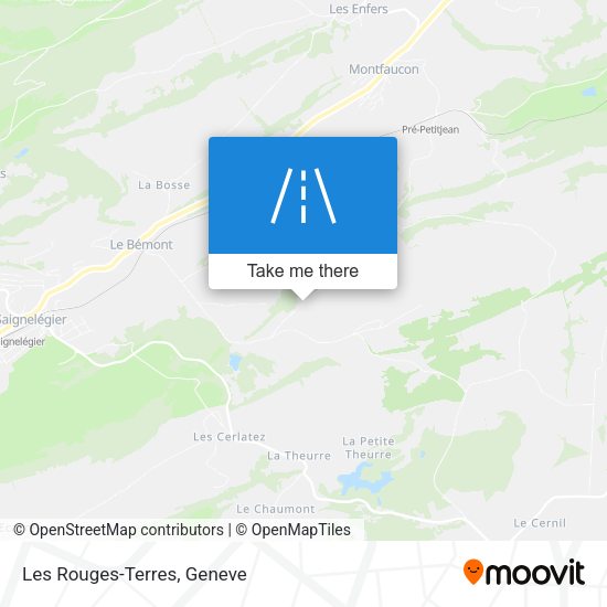 Les Rouges-Terres map