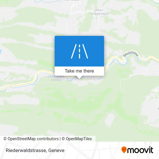 Riederwaldstrasse map