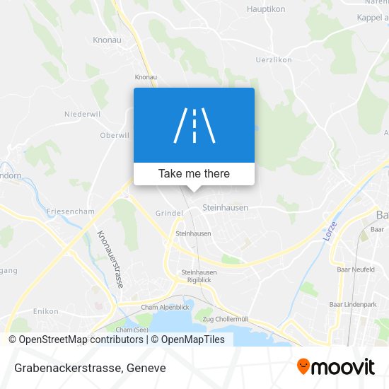 Grabenackerstrasse map