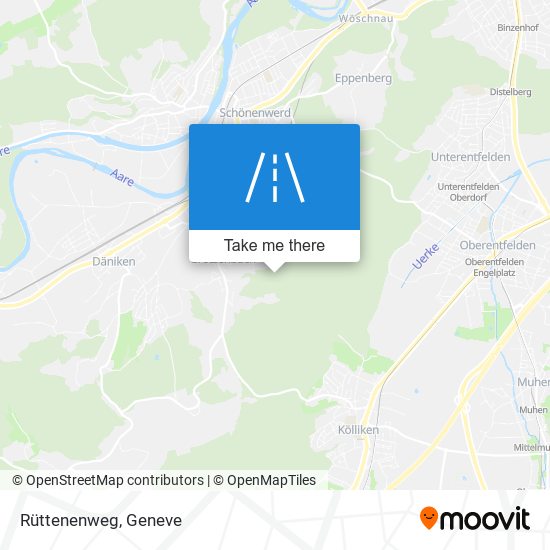 Rüttenenweg map