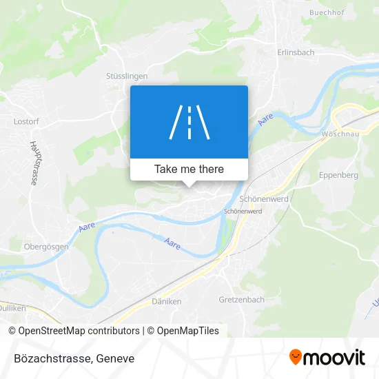 Bözachstrasse map