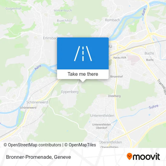 Bronner-Promenade map