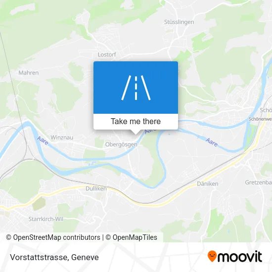 Vorstattstrasse map