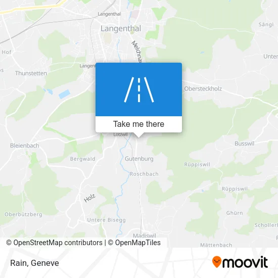 Rain map