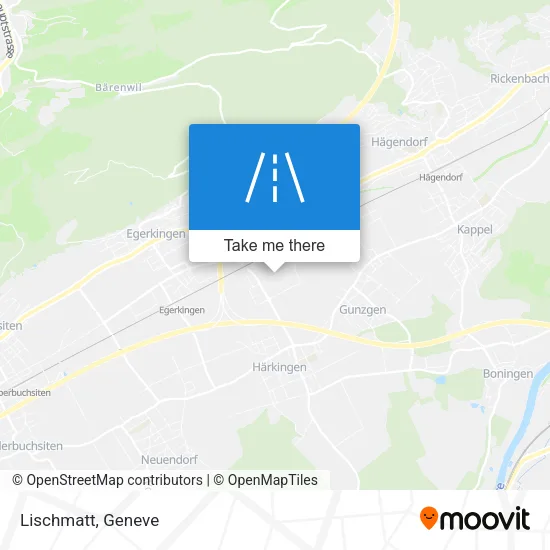 Lischmatt map