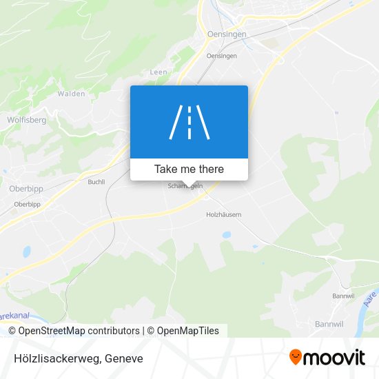 Hölzlisackerweg map