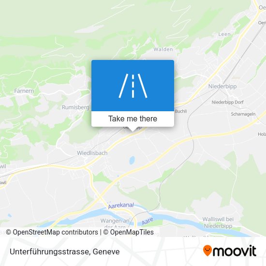 Unterführungsstrasse map