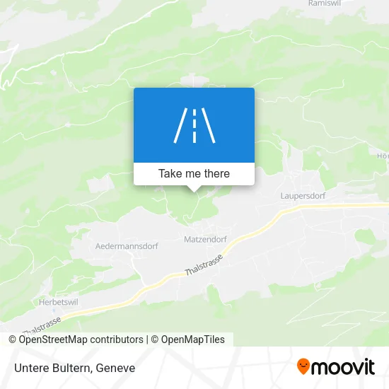 Untere Bultern map