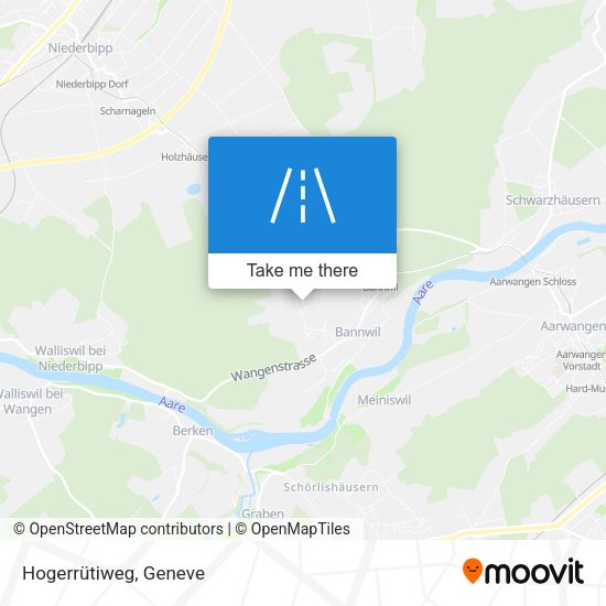 Hogerrütiweg map
