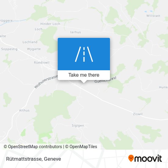 Rütmattstrasse map
