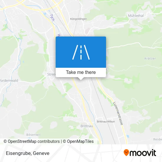 Eisengrube map