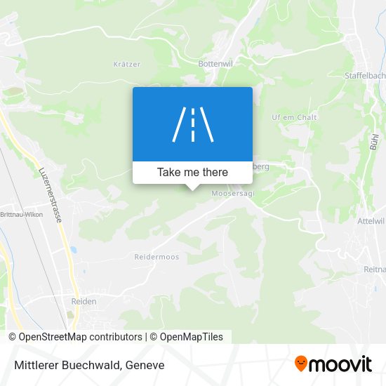 Mittlerer Buechwald map