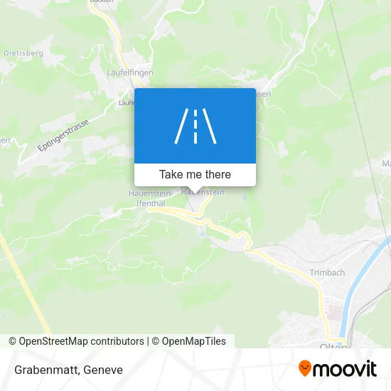 Grabenmatt map