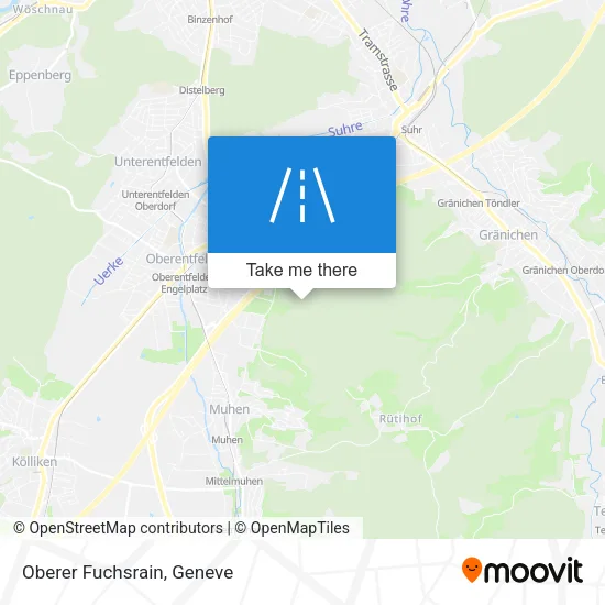 Oberer Fuchsrain map