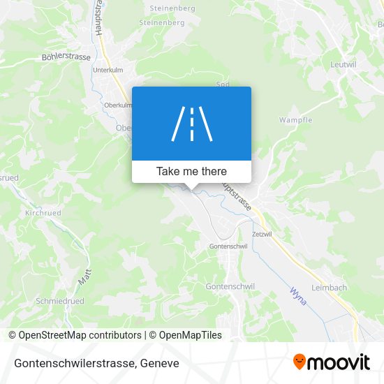 Gontenschwilerstrasse map