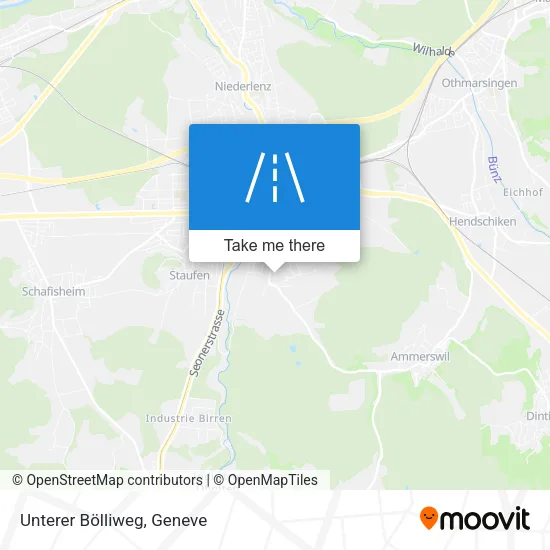 Unterer Bölliweg map