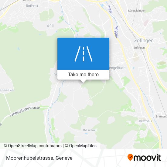 Moorenhubelstrasse map